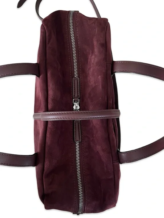 MZ Wallace Nubuck Astor Satchel Satchel Bag with Extra Strap and Pouch - Picture 9 of 17